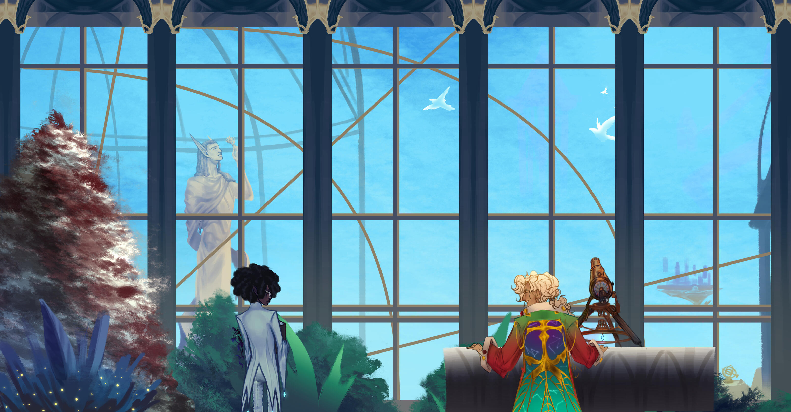 WWB 'Telescope' | Short-Story Illustration
