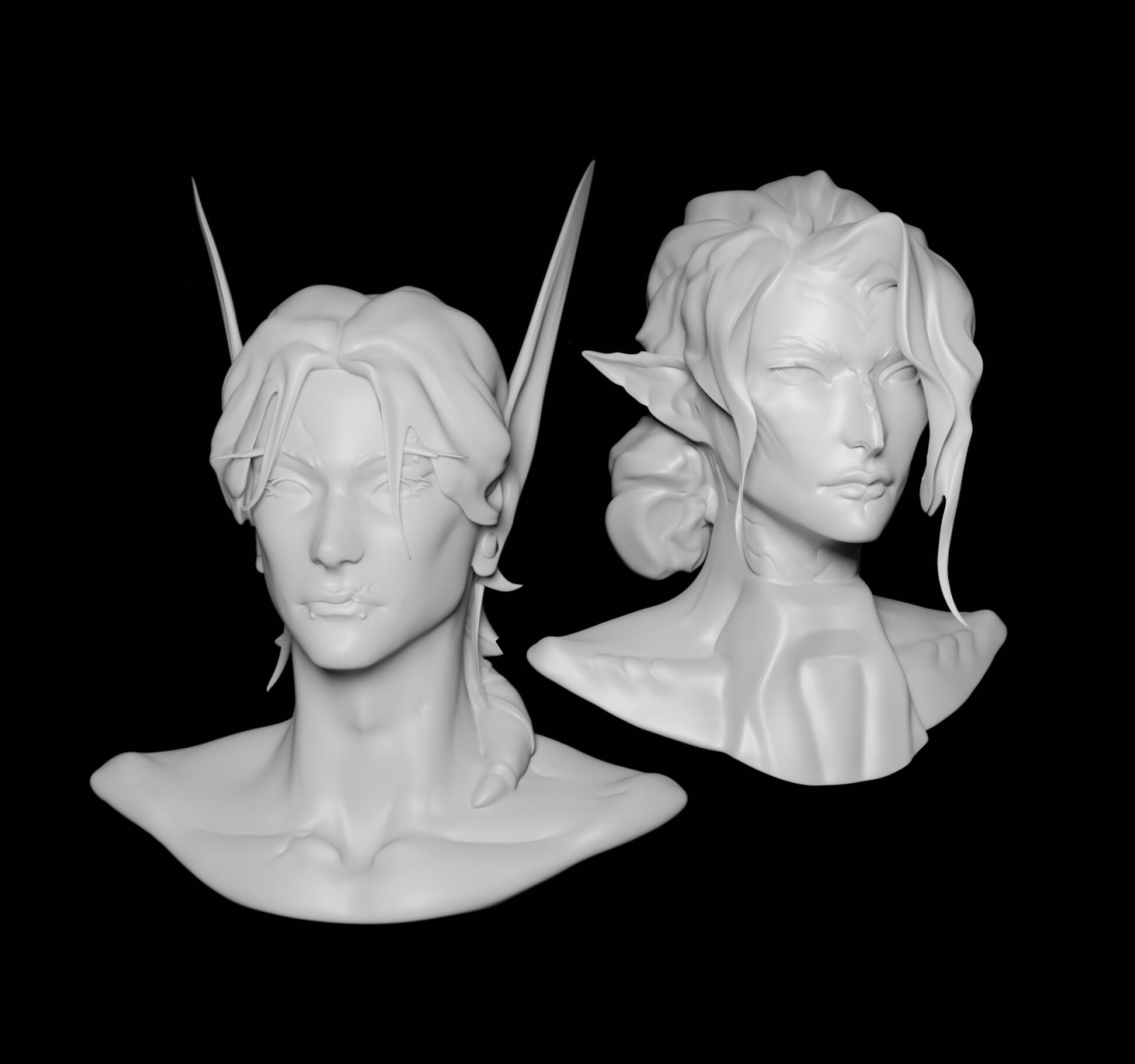 'Mephis' & 'Tazulin' | 3D Busts