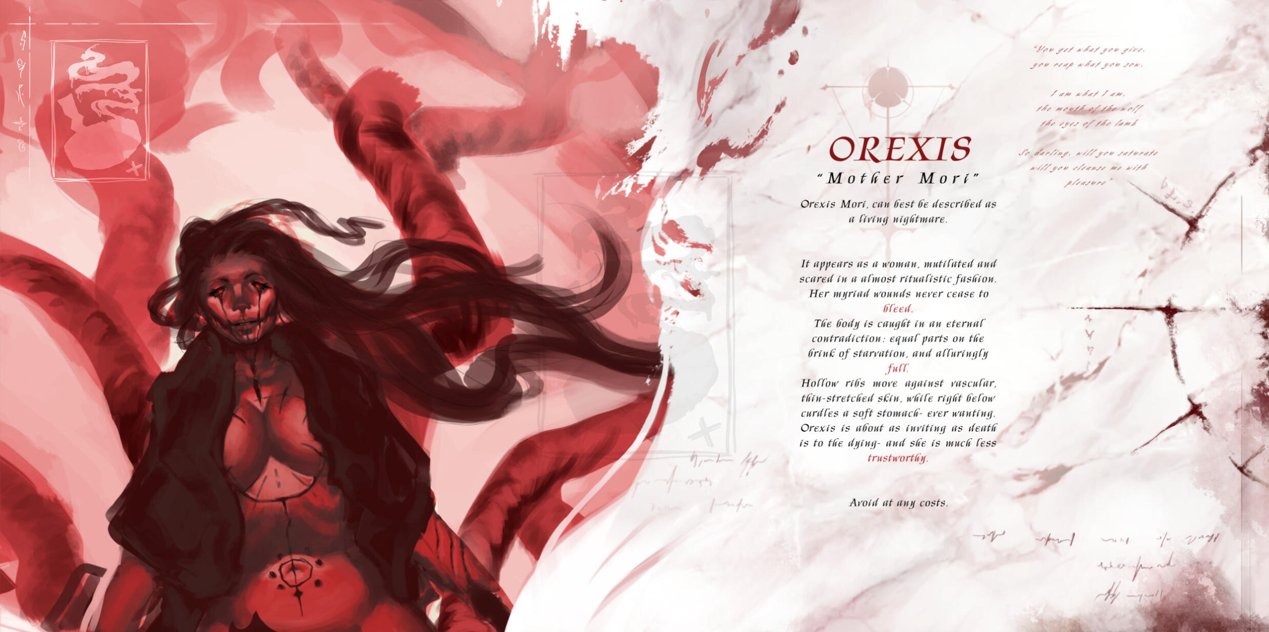 HB 'Hate and Hunger' Chapter 1 | Art Book Concept