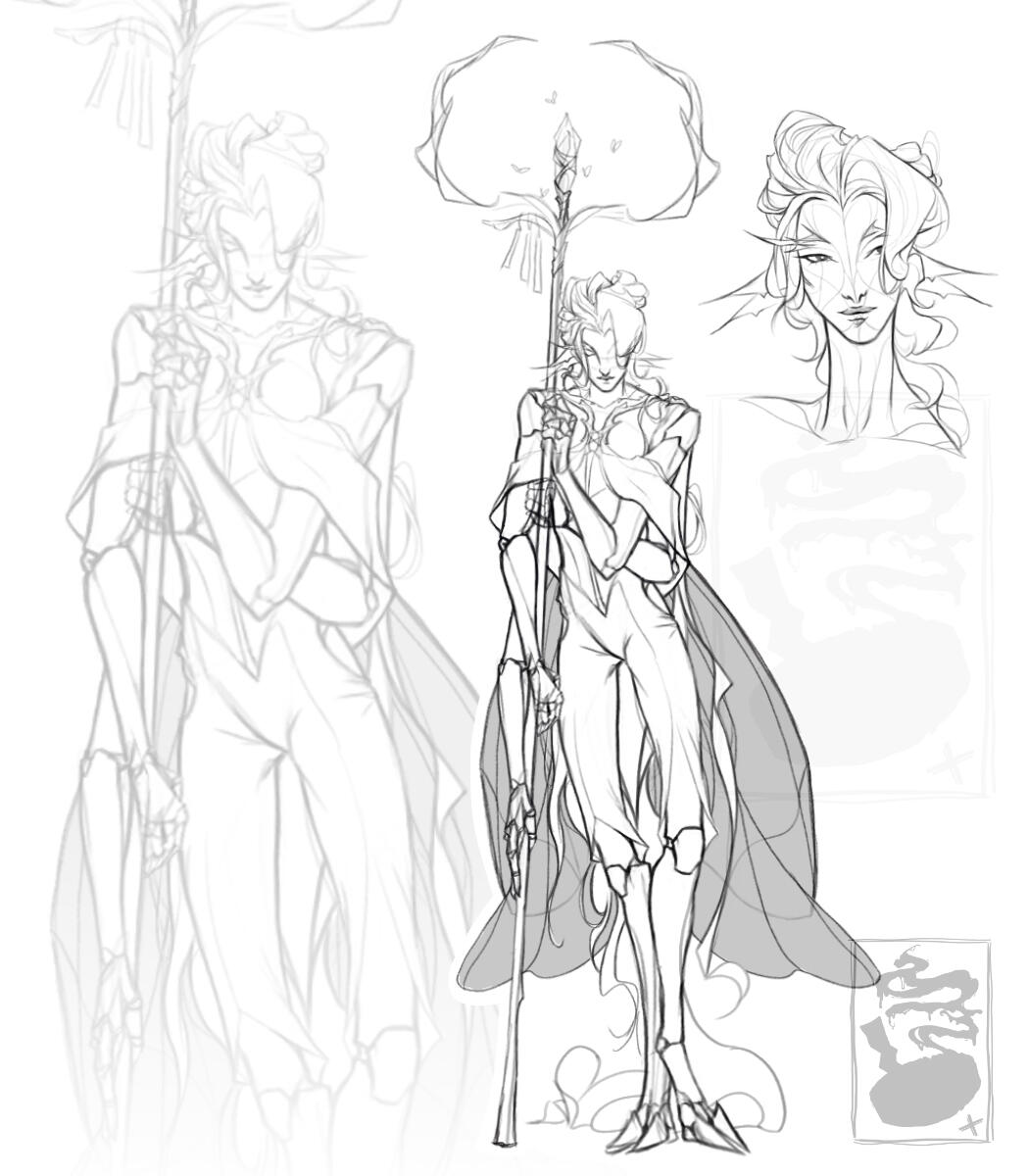 Faerie Healer | Concept Design